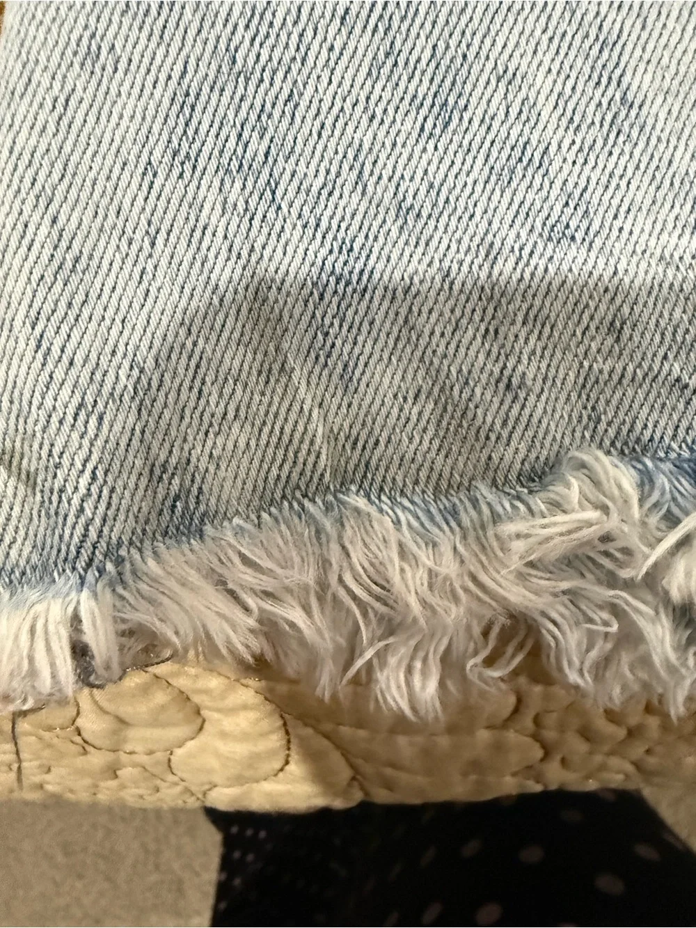 Petra 153 light wash frayed jeans 11/29